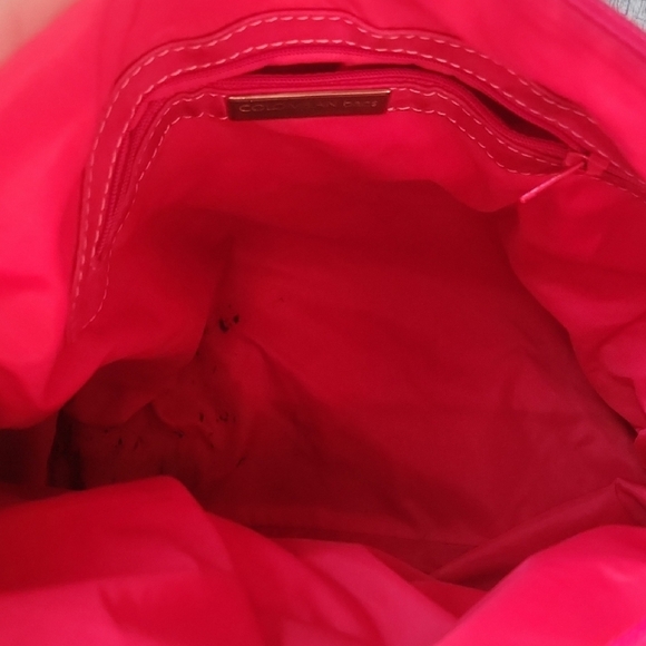 Safari Columbian Bags Vintage Red Lamb Skin Leather Purse With Adjustable Strap - Picture 9 of 13